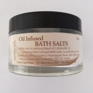 Oil Infused Bath Salts 250g